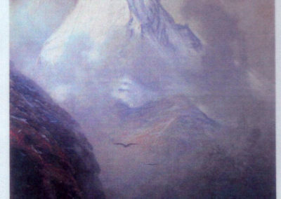 Peinture Albert Gos - Montagne 2